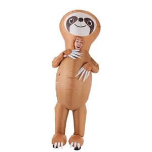 Adult Sloth inflatable costume